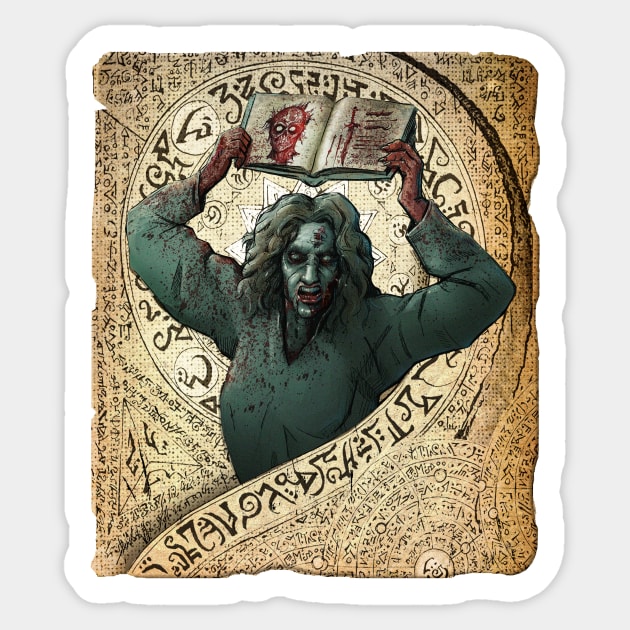 Book of the Dead Sticker by GrampaTony